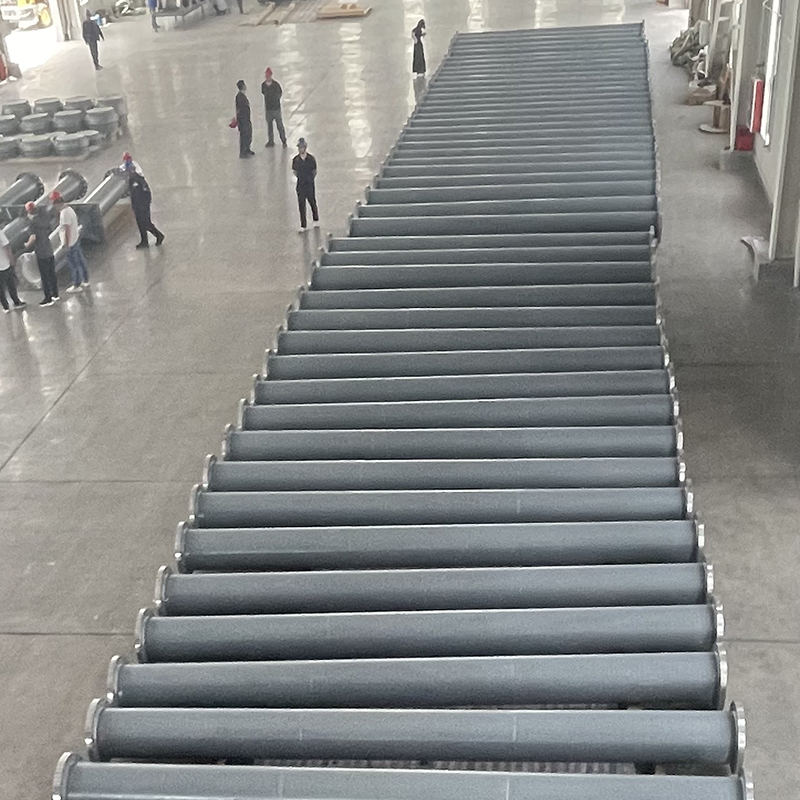 Tubería adhesiva para el desgaste de cerámica